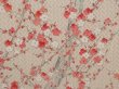 Photo6: 6619T10z930 Vintage Japanese Kimono Silk KOMON Plum tree Off-white (6)