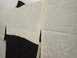 Photo8: 6619T13z650 Vintage Japanese Kimono Silk HAORI Flower Black (8)