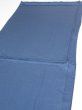 Photo3: 3F01z50  Japanese Kimono Silk  FABRIC Plain Blue-Gray 37.8x14.4 (3)