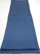 Photo5: 3F01z50  Japanese Kimono Silk  FABRIC Plain Blue-Gray 37.8x14.4 (5)