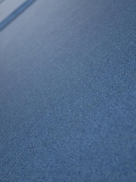 Photo4: 3F02z50  Japanese Kimono Silk  FABRIC Plain Blue-Gray 37.8x14.4 (4)