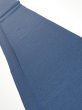 Photo1: 3F07z40  Japanese Kimono Silk  FABRIC Plain Blue-Gray 55.9x7.3 (1)