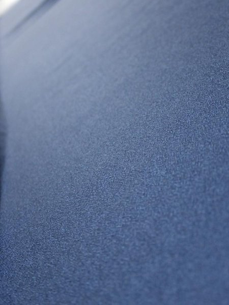 Photo5: 3F07z40  Japanese Kimono Silk  FABRIC Plain Blue-Gray 55.9x7.3 (5)