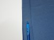 Photo7: 3F07z40  Japanese Kimono Silk  FABRIC Plain Blue-Gray 55.9x7.3 (7)