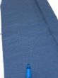 Photo6: 3F08z40  Japanese Kimono Silk  FABRIC Wave Blue-Gray 55.9x7.3 (6)