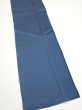 Photo3: 3F10z30  Japanese Kimono Silk  FABRIC  Blue-Gray 34.6x6.9 (3)