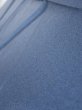 Photo5: 3F10z30  Japanese Kimono Silk  FABRIC  Blue-Gray 34.6x6.9 (5)