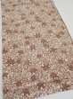 Photo2: 3F02z60  Japanese Kimono Silk  FABRIC Maple Brown 42.1x14.2 (2)