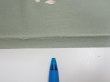 Photo7: 3F02z60  Japanese Kimono Silk  FABRIC Sakura Dull light green 41.3x15.0 (7)