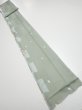 Photo5: 3F09z60  Japanese Kimono Silk  FABRIC Sakura Dull light green 79.5x7.5 (5)
