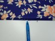 Photo6: 3E01z60  Japanese Kimono Silk  FABRIC Flower  45.7x14.4 (6)