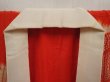Photo8: 6622T01z450 Antique Japanese Kimono Silk JUBAN Royal cart Tomato red (8)