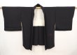 Photo6: 6622T06z540 Vintage Japanese Kimono Silk HAORI Grape Black (6)