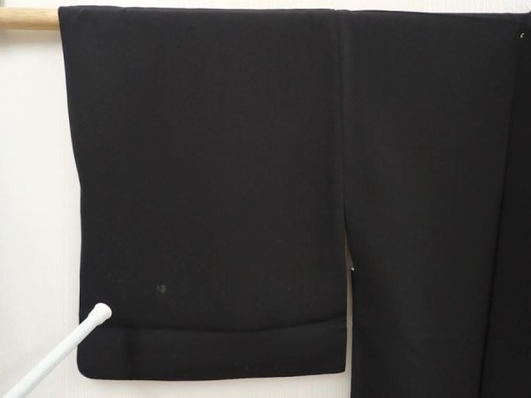 Photo7: 6622T06z540 Vintage Japanese Kimono Silk HAORI Grape Black (7)