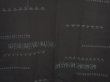 Photo3: 6622T10z560 Vintage Japanese Kimono Silk HAORI Bird Black (3)