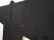 Photo4: 6626T02z460 Vintage Japanese Kimono Silk HAORI Bamboo grass Black (4)