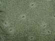 Photo3: 6626T05z400 Vintage Japanese Kimono Silk HAORI Leaf Grass green (3)