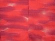 Photo3: 6626T10z530 Vintage Japanese Kimono Silk HAORI  Red-Pink (3)