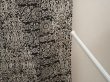 Photo8: 6626T13z940 Vintage Japanese Kimono Silk KOMON Flower Black (8)