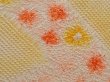 Photo4: 6629T01z510 Vintage Japanese Kimono Silk SHIBORI HAORI  Straw yellow (4)