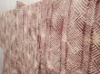 Photo2: 6629T03z480 Vintage Japanese Kimono Silk SHIBORI HAORI  Grape-Brown (2)