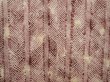 Photo3: 6629T03z480 Vintage Japanese Kimono Silk SHIBORI HAORI  Grape-Brown (3)