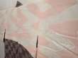 Photo7: 6629T04z570 Vintage Japanese Kimono Silk HAORI  Dark grape (7)