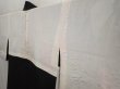 Photo7: 6629T05z560 Vintage Japanese Kimono Silk HAORI Trees Black (7)