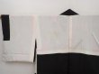 Photo8: 6629T05z560 Vintage Japanese Kimono Silk HAORI Trees Black (8)