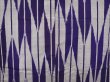 Photo3: 6629T08z400 Antique Japanese Kimono Silk HAORI Yagasuri Dark lavender blue (3)