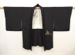 Photo7: 6629T09z620 Vintage Japanese Kimono Silk HAORI Gion matsuri Black (7)