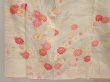 Photo6: 6629T13z740 Vintage Japanese Kimono Silk TSUKESAGE Chrysanthemum Off-white (6)