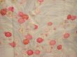 Photo8: 6629T13z740 Vintage Japanese Kimono Silk TSUKESAGE Chrysanthemum Off-white (8)