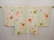 Photo1: 6630T04z540 Vintage Japanese Kimono Silk HAORI Ivy Soft green (1)