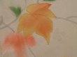 Photo4: 6630T04z540 Vintage Japanese Kimono Silk HAORI Ivy Soft green (4)
