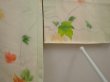 Photo5: 6630T04z540 Vintage Japanese Kimono Silk HAORI Ivy Soft green (5)