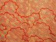 Photo3: 6630T05z470 Vintage Japanese Kimono Silk SHIBORI HAORI Cloud Red (3)