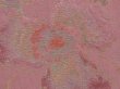 Photo4: 6630T06z560 Vintage Japanese Kimono Silk HAORI Flower Dull pink (4)