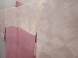 Photo8: 6630T06z560 Vintage Japanese Kimono Silk HAORI Flower Dull pink (8)