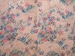 Photo3: 6630T10z410 Vintage Japanese Kimono Silk HAORI Flowers Pink (3)