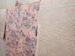 Photo8: 6630T10z410 Vintage Japanese Kimono Silk HAORI Flowers Pink (8)