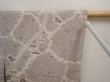 Photo7: 6701T01z790 Vintage Japanese Kimono Silk HAORI Chrysanthemum Light gray (7)
