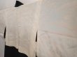 Photo8: 6701T03z490 Vintage Japanese Kimono Silk HAORI Flower Black (8)