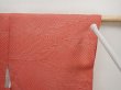 Photo6: 6701T05z530 Vintage Japanese Kimono Silk HAORI  Dark pink (6)