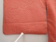 Photo8: 6701T05z530 Vintage Japanese Kimono Silk HAORI  Dark pink (8)