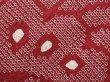 Photo4: 6701T07z430 Vintage Japanese Kimono Silk SHIBORI HAORI Pine Dark grape (4)