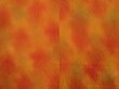 Photo3: 6701T08z530 Vintage Japanese Kimono Silk HAORI  Orangered (3)