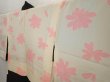 Photo7: 6701T10z590 Vintage Japanese Kimono Silk HAORI Rose Black (7)