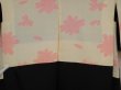 Photo8: 6701T10z590 Vintage Japanese Kimono Silk HAORI Rose Black (8)