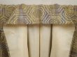 Photo7: 6701T13z750 Vintage Japanese Kimono Silk TSUMUGI Kikko Dark yellow (7)